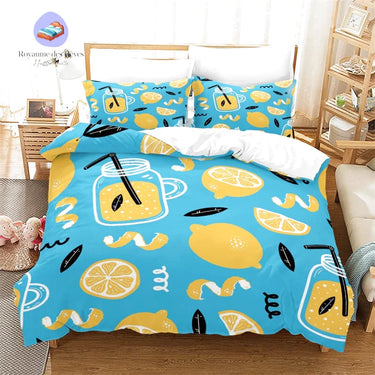 Housse de Couette Jus de Fruit